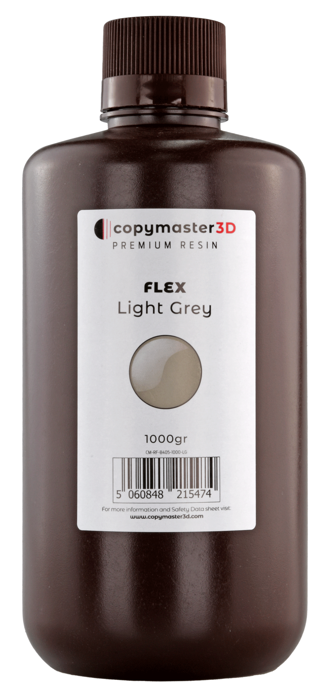Copymaster3D Flex UV Resin 1 kg Light Grey